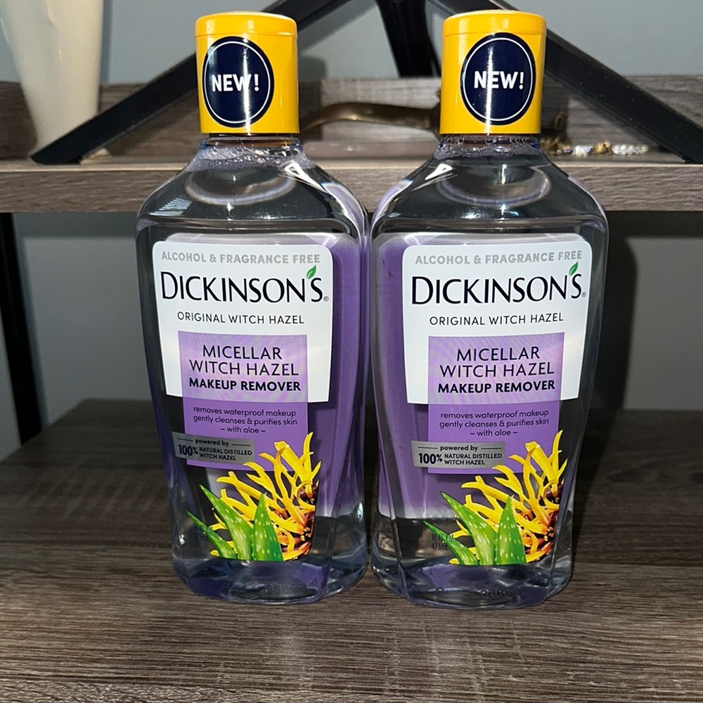 Dickinson's Micellar Witch Hazel Makeup Remover set of two